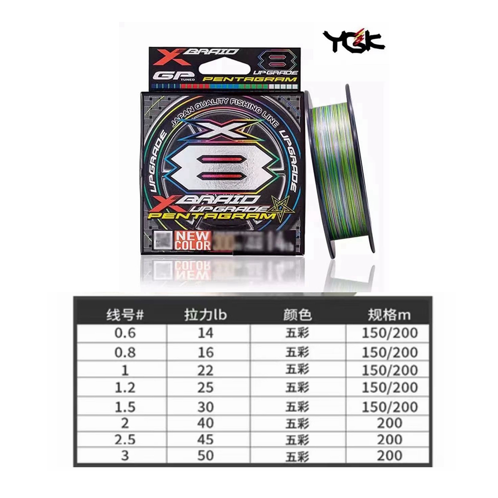 YGK X BRAID Aggiornamento X8 P - Ice Fishing Line recensione e prezzo
